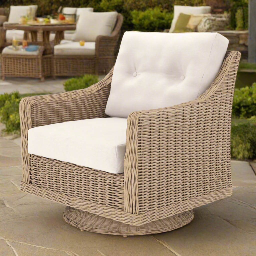 Forever Patio Carlisle Wicker Swivel Rocker