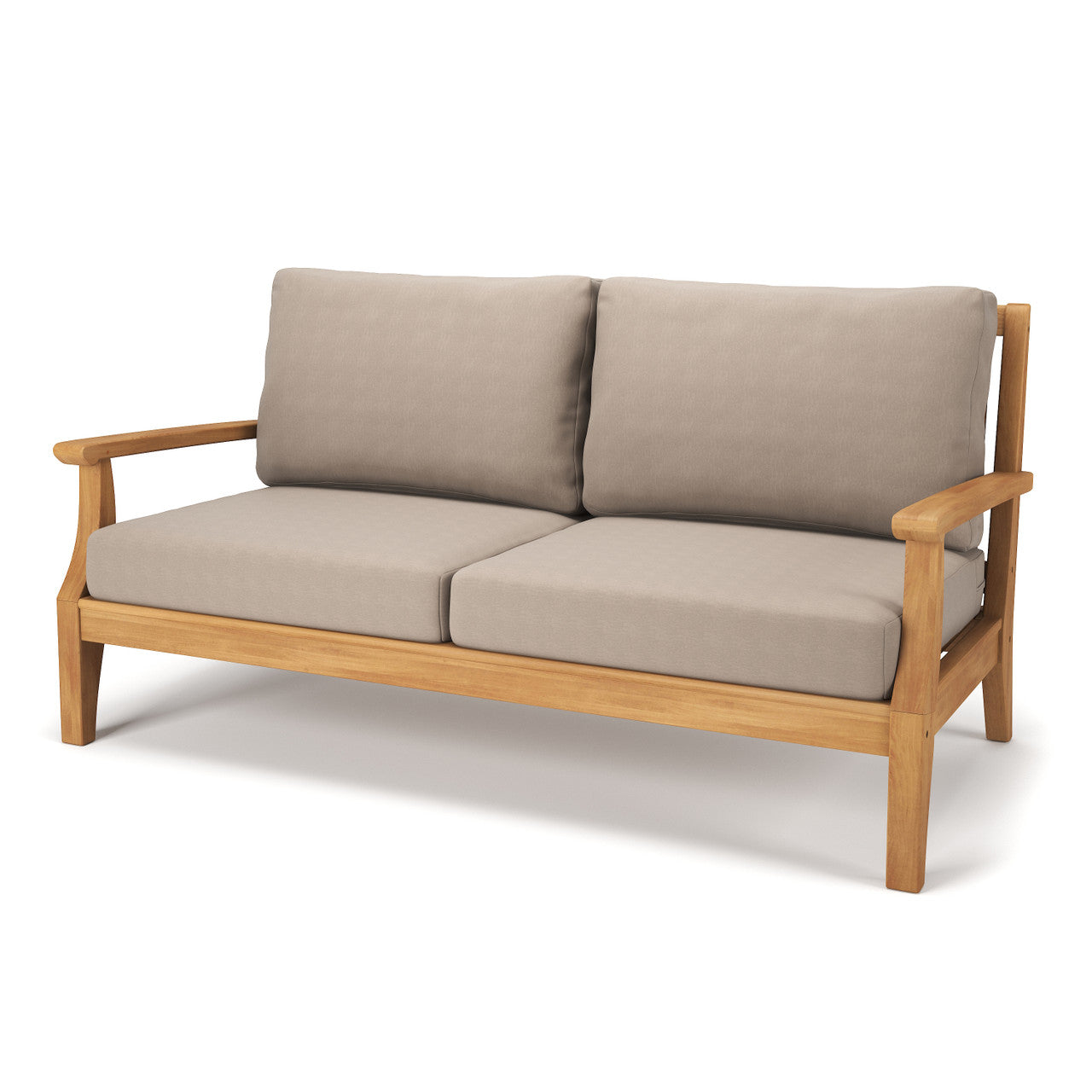 Forever Patio Miramar Plantation Teak 3 Seater Sofa