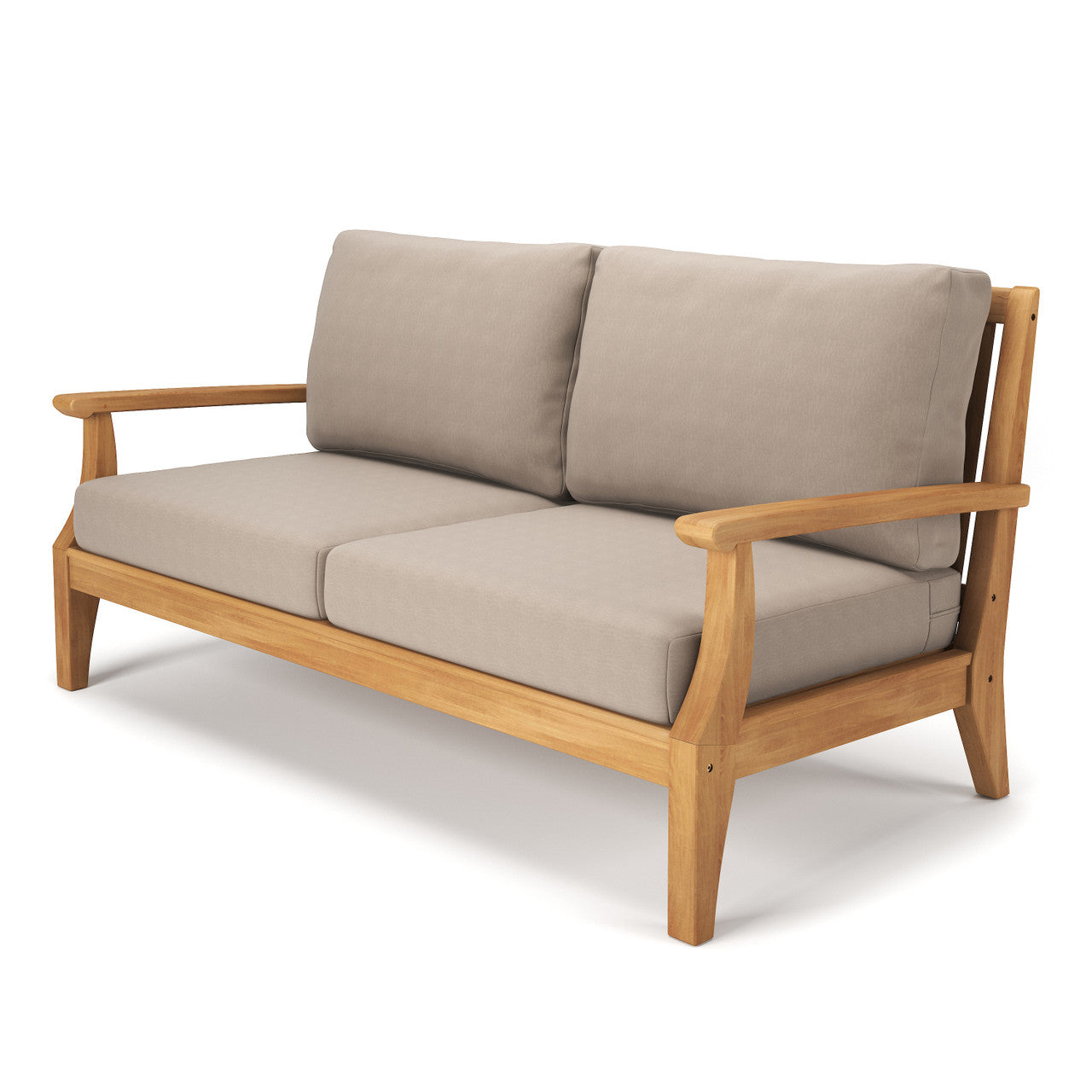 Forever Patio Miramar Plantation Teak 3 Seater Sofa