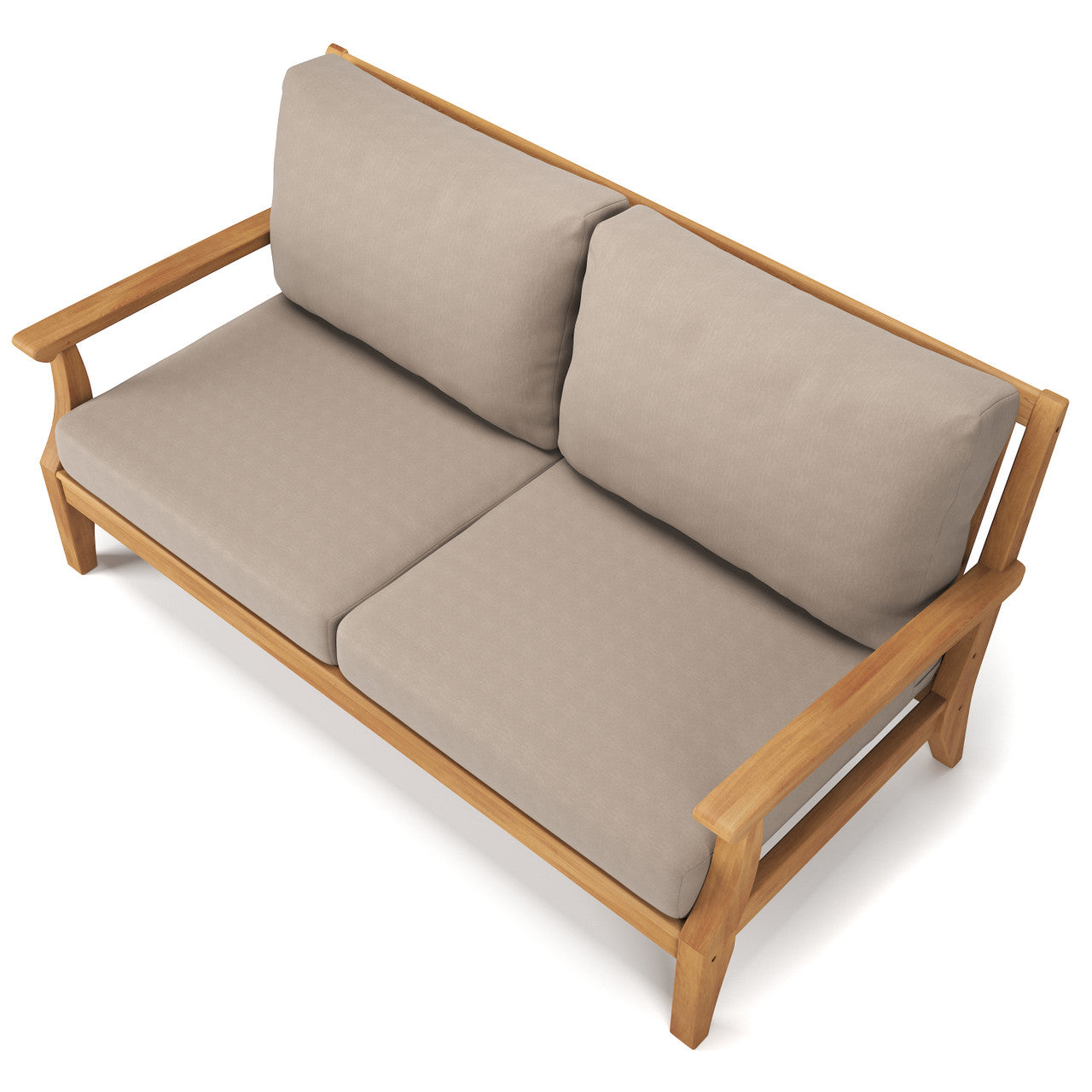 Forever Patio Miramar Plantation Teak 3 Seater Sofa