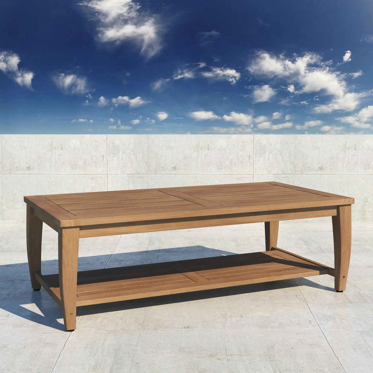 Forever Patio Miramar Plantation Teak Coffee Table