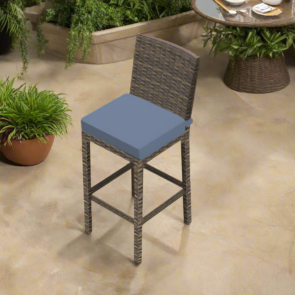 Forever Patio Universal Woven 30" Armless Bar Stool - Premium Weave