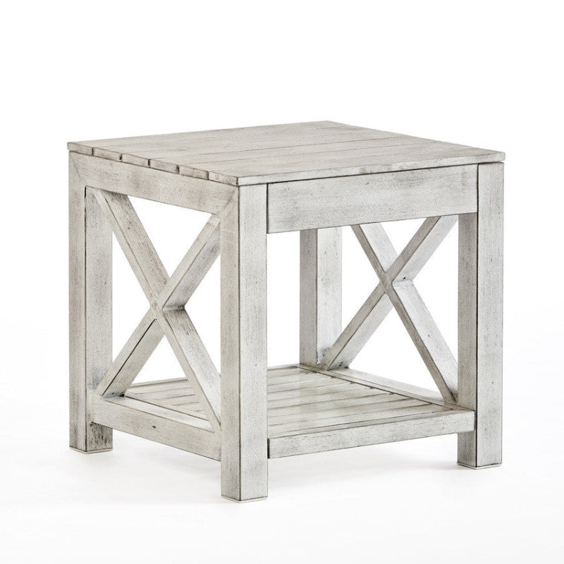 South Sea Rattan Farlowe Aluminum Outdoor End Table