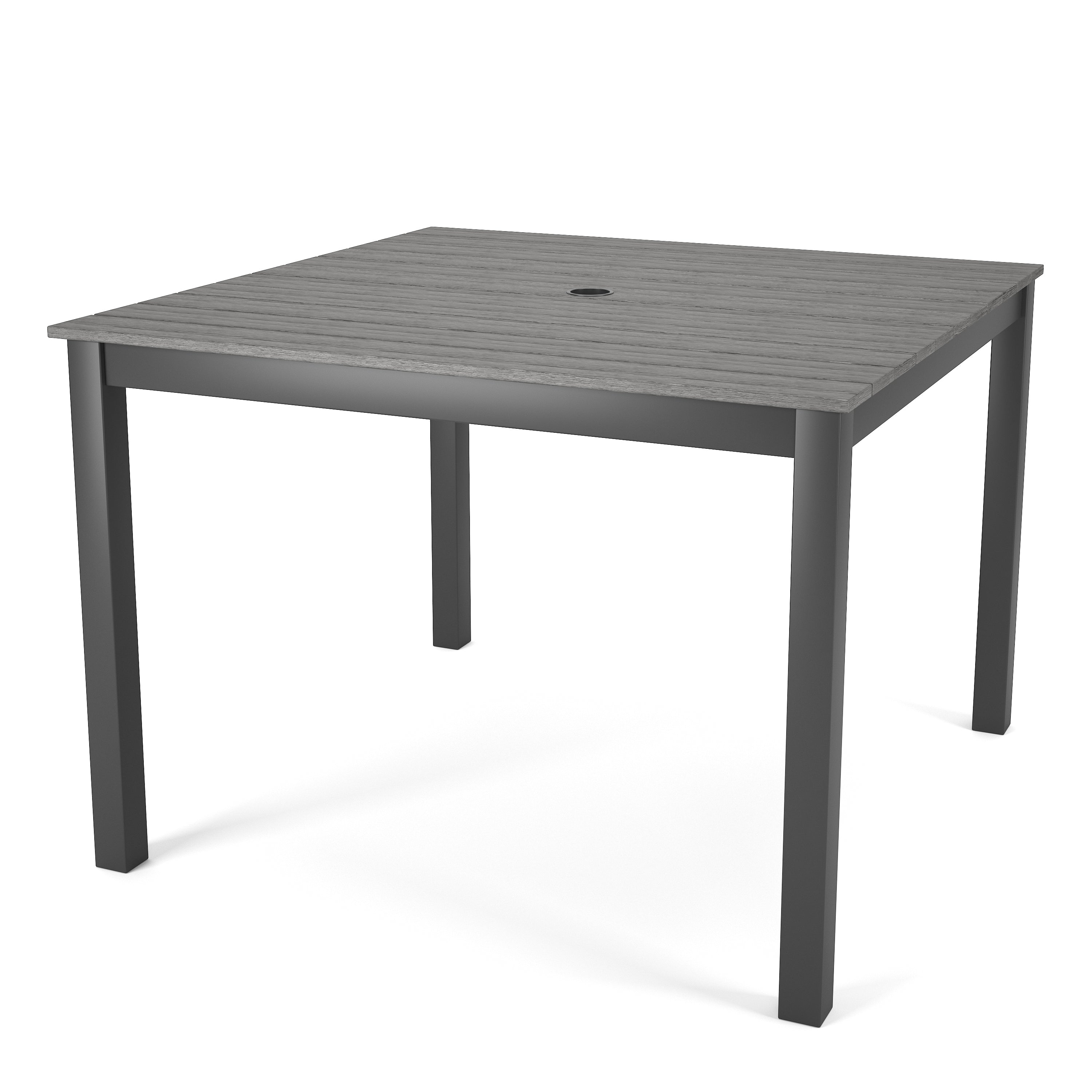 Forever Patio Chalfonte 41" Square Dining Table with Umbrella Hole by NorthCape International