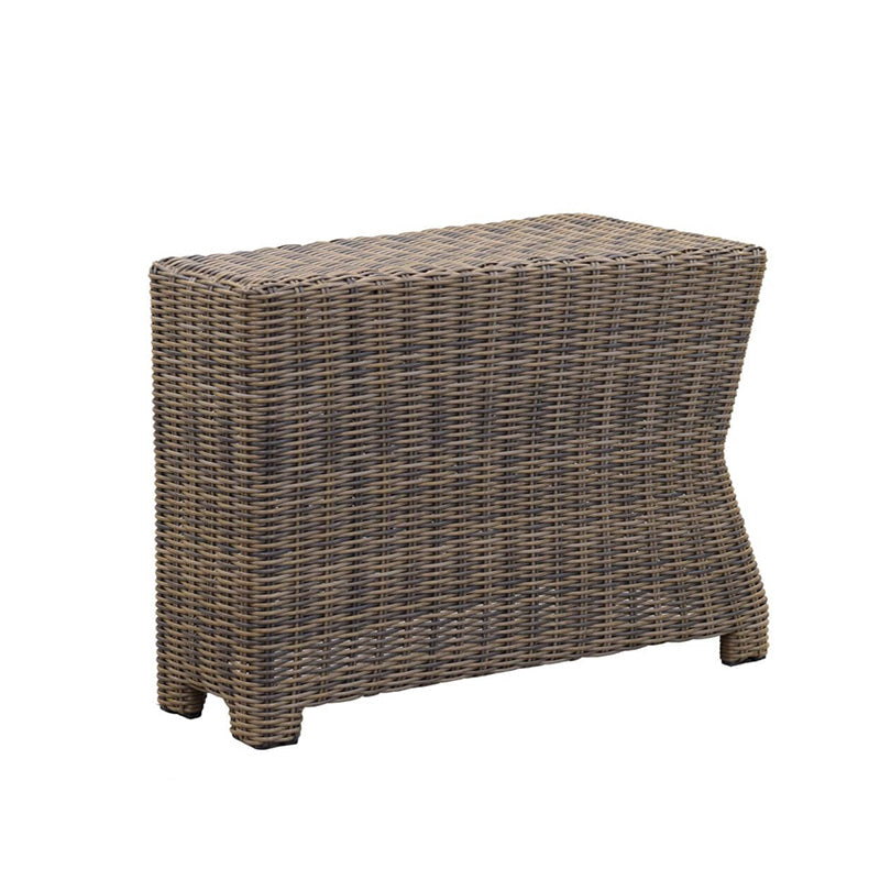 Forever Patio Cypress Wicker Wedge End Table