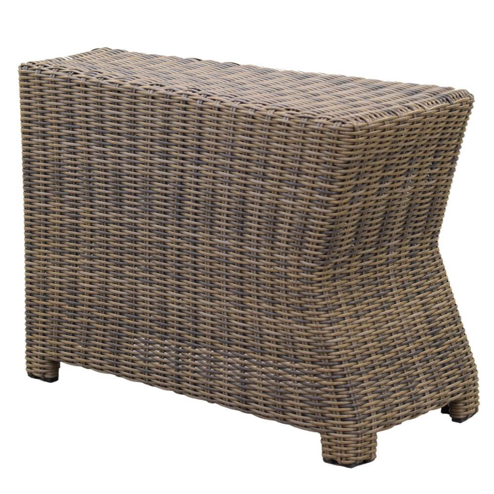 Forever Patio Cypress Wicker Wedge End Table