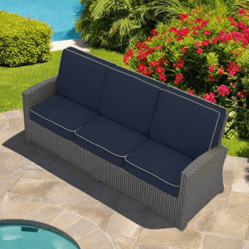 Forever Patio Barbados Wicker 3 Seater Sofa