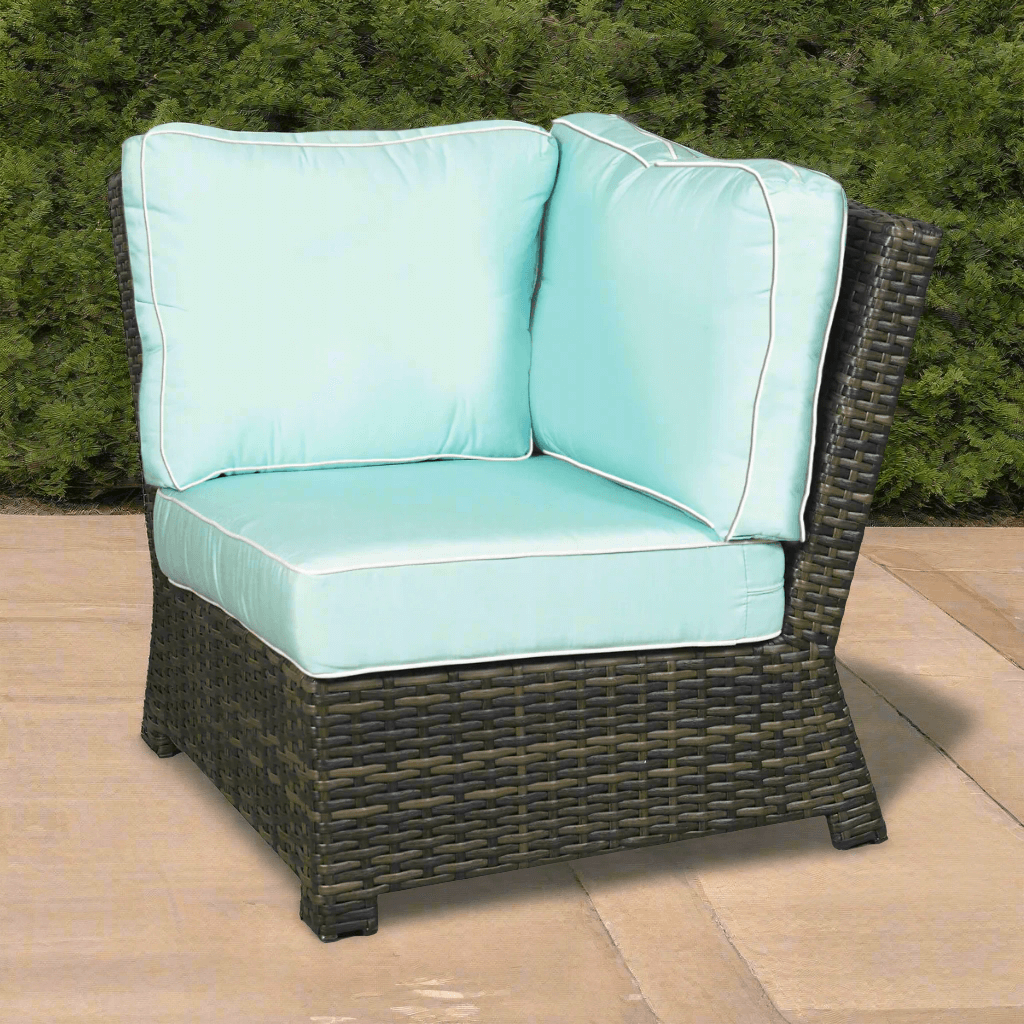 Forever Patio Brookside Wicker Sectional 90 Degree Corner
