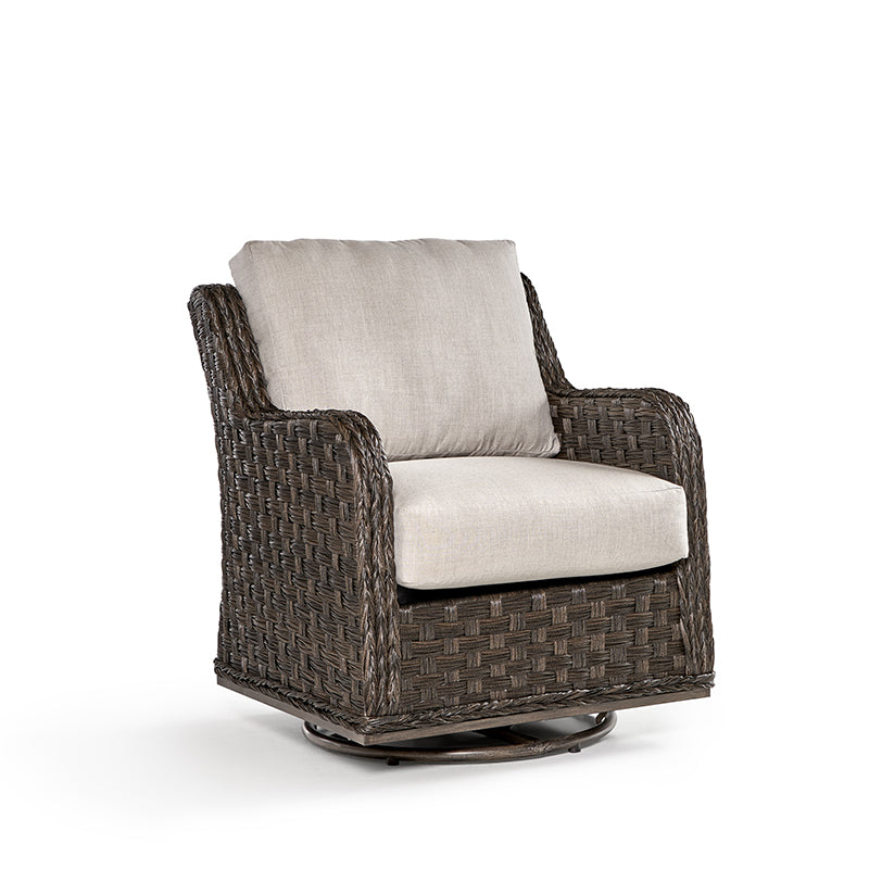 South Sea Rattan Grand Isle Resin Wicker Outdoor Swivel Glider