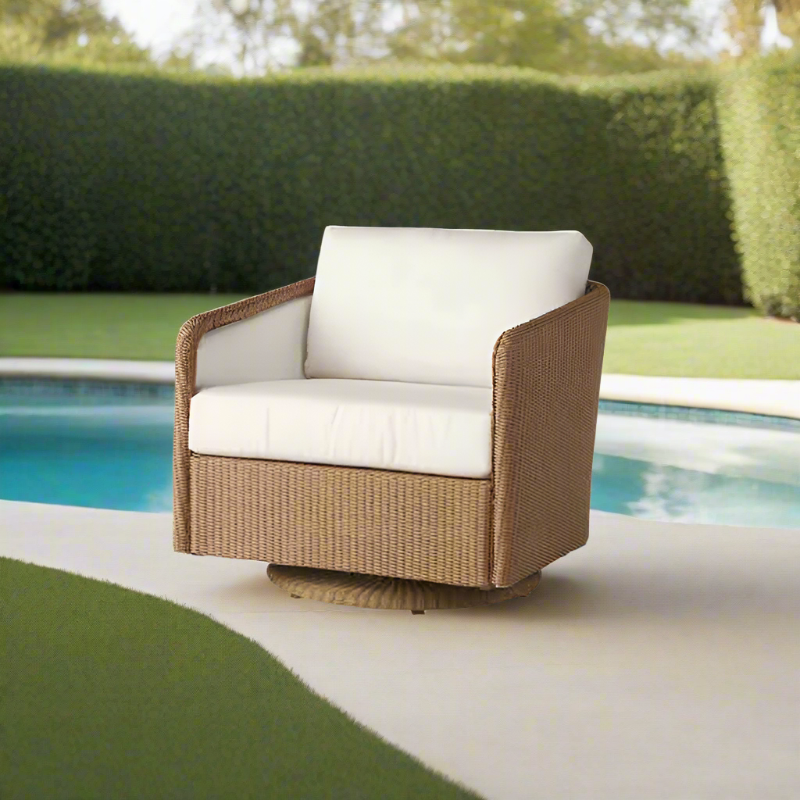 Lloyd Flanders Visions Swivel Glider Lounge Chair