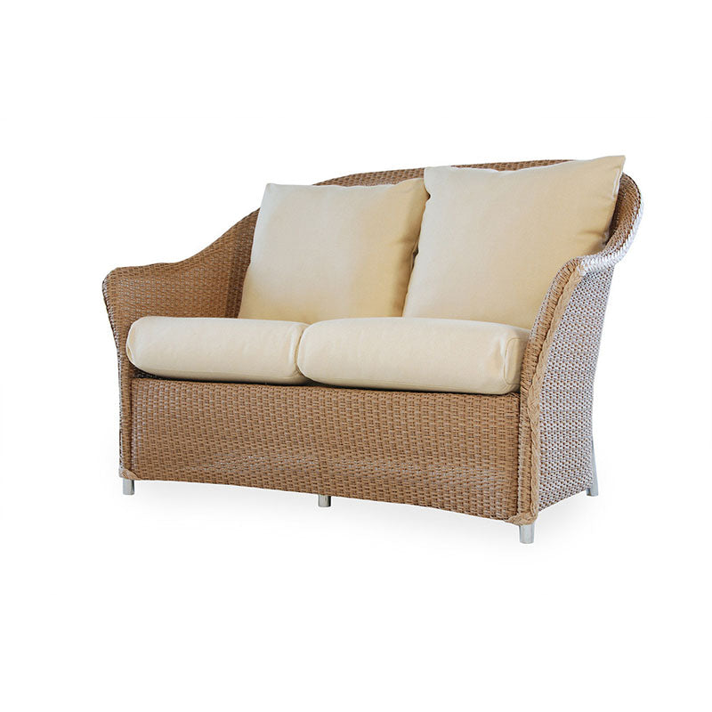Lloyd Flanders Weekend Retreat Wicker Outdoor Loveseat
