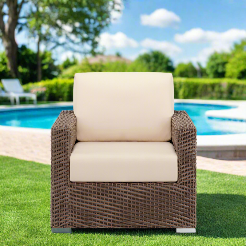 Source Furniture Lucaya Resin Wicker Lounge Chair