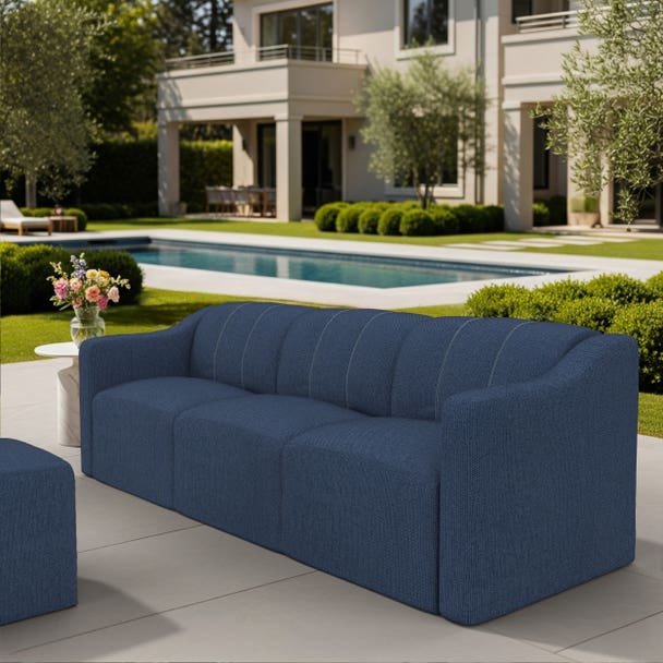 Forever Patio Lunaro Recycled Poly Lumber Outdoor Sofa