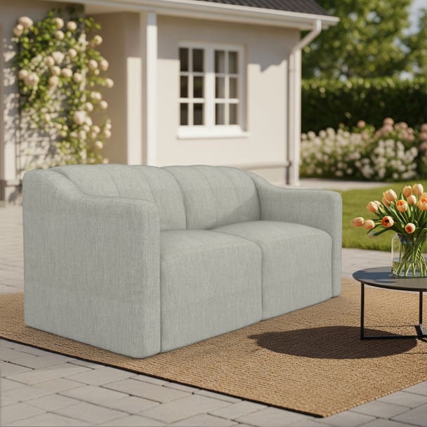 Forever Patio Lunaro Recycled Poly Lumber Outdoor Loveseat
