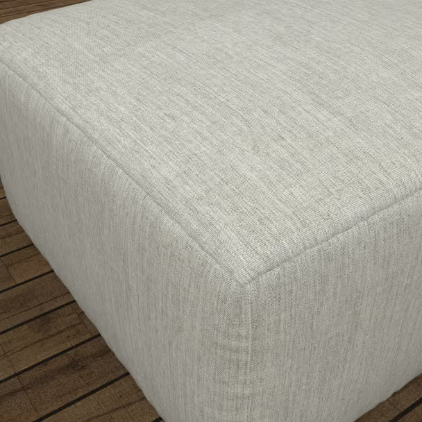 Forever Patio Lunaro Recycled Poly Lumber Outdoor Square Ottoman
