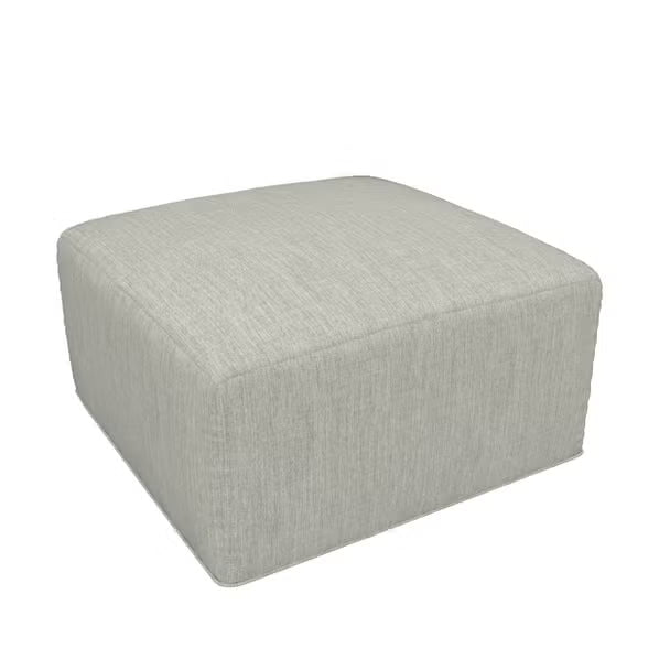 Forever Patio Lunaro Recycled Poly Lumber Outdoor Square Ottoman