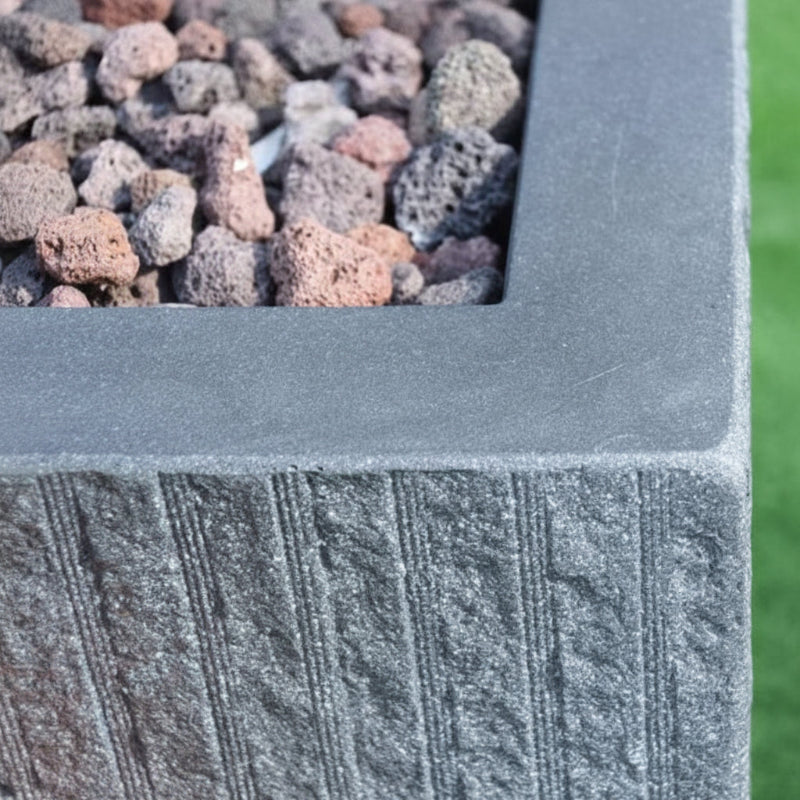 Elementi Arden Glass Fiber Reinforced Concrete Outdoor Fire Pit