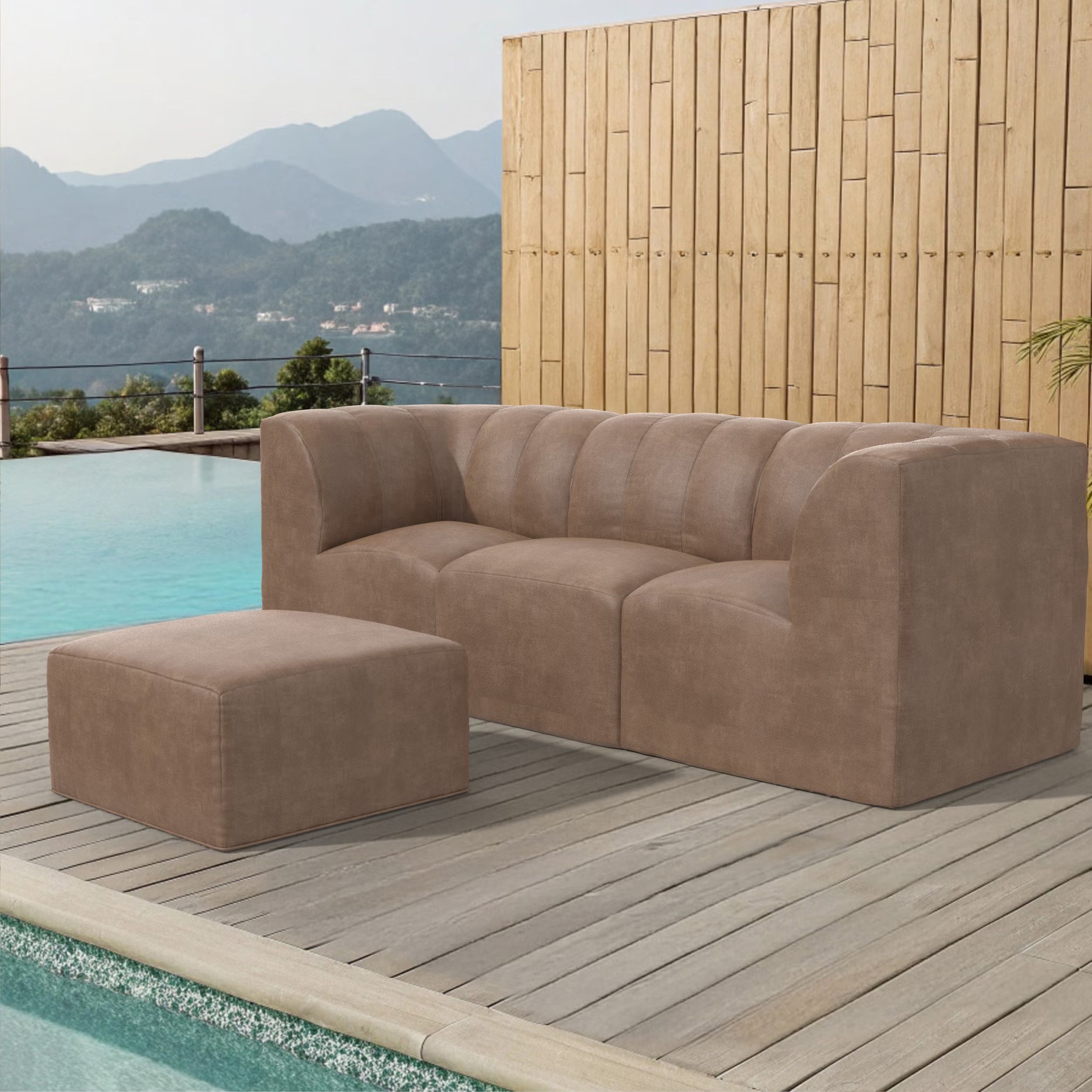Forever Patio Murano Woven Wicker Outdoor 3-Person Conversation Set