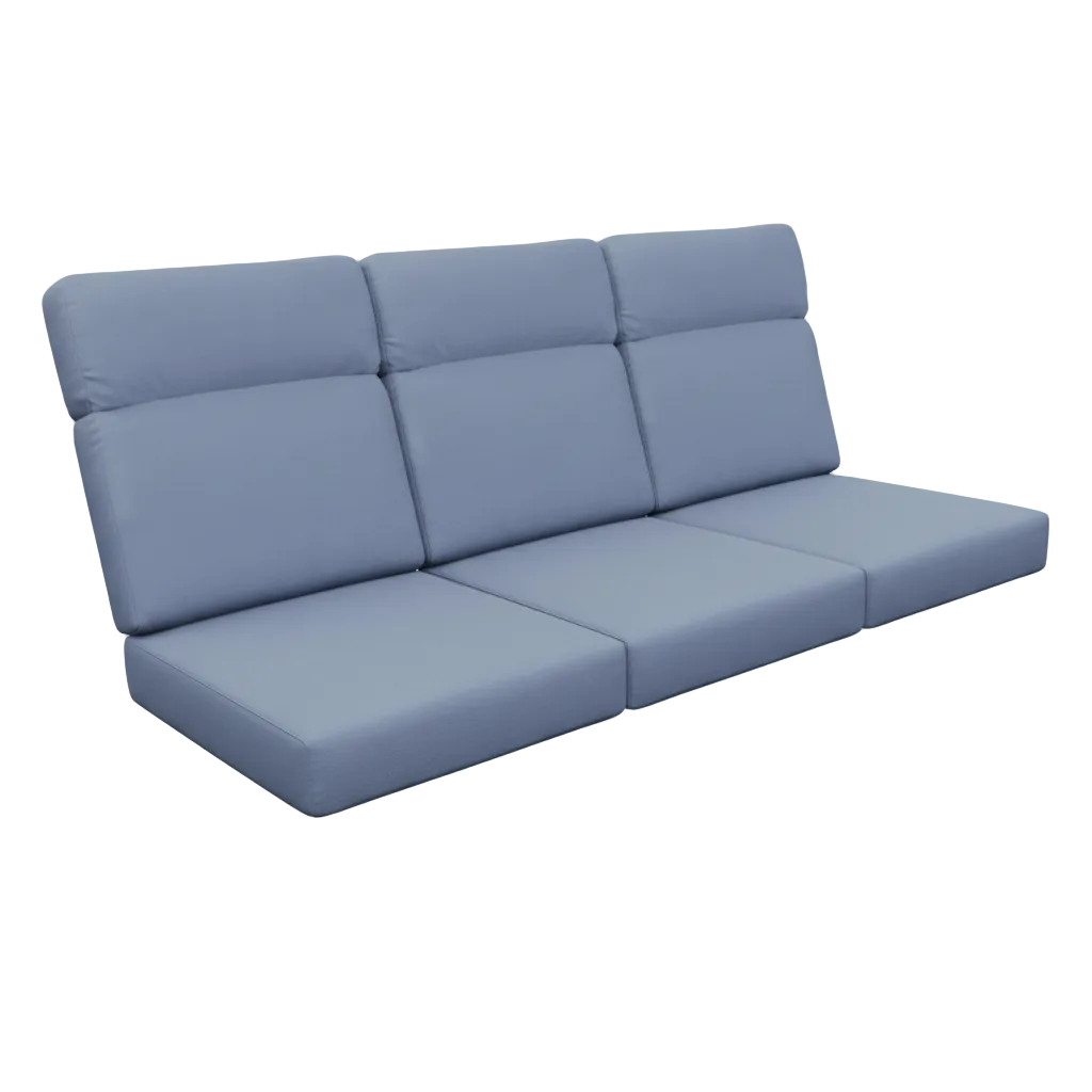 Replacement Cushions for Forever Patio Cavalier Wicker 3 Seat Sofa