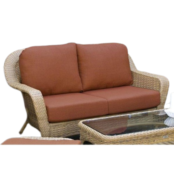 Deep seat loveseat online cushions