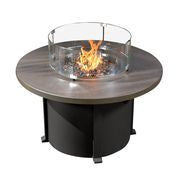 Forever Patio Universal Aluminum 42" Round Fire Table w/ Cal Sil Top