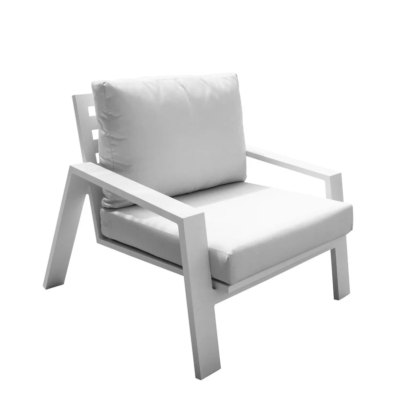 Panama Jack Mykonos Aluminum Outdoor 5-Person Seating Set with Cushions