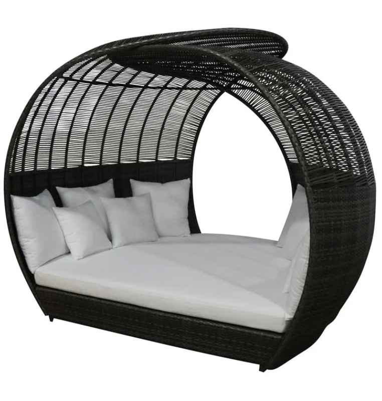 Panama Jack Banyan Wicker Outdoor Daybed