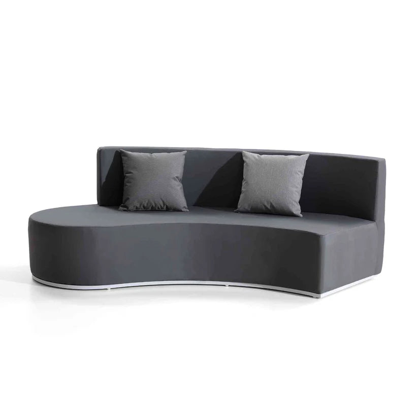 Panama Jack Wave Aluminum Outdoor 5-Person Sectional Set