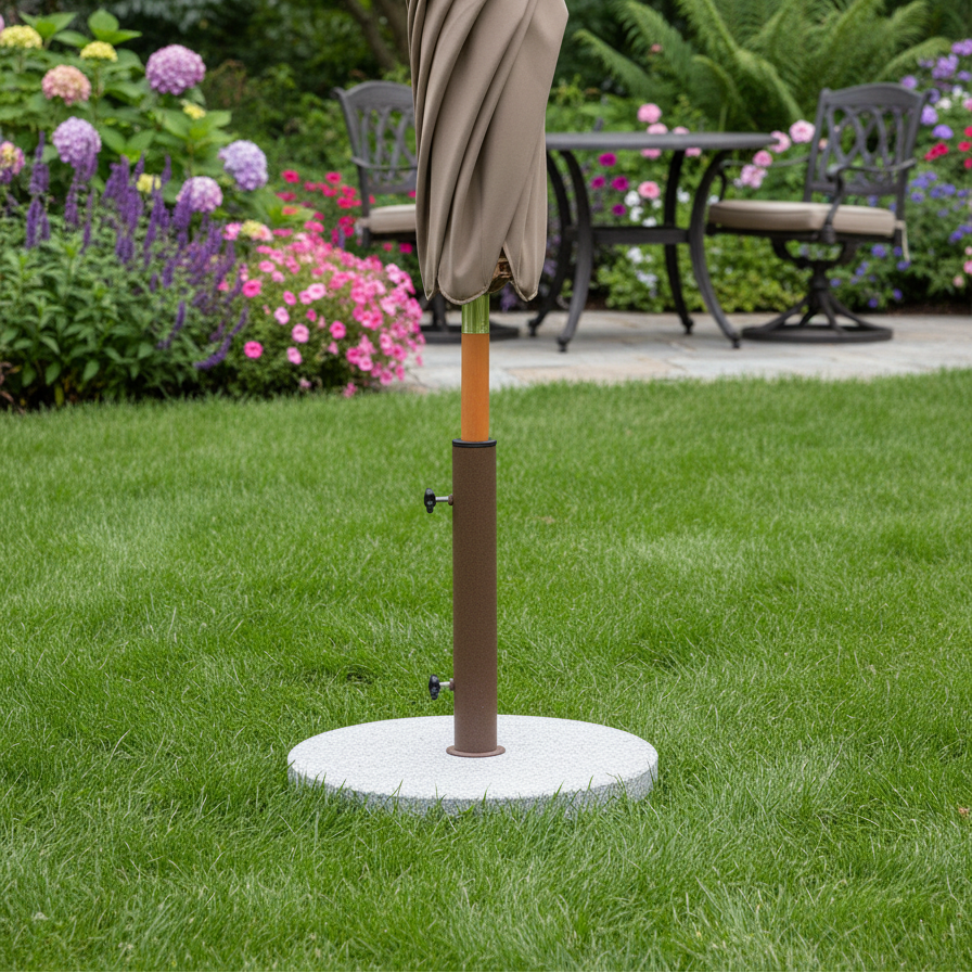 Panama Jack Round Granite Umbrella Base