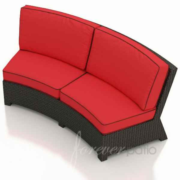 Replacement Cushions for Forever Patio Barbados Curved Sofa