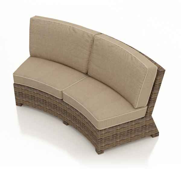 Replacement Cushions for Forever Patio Cypress Curved Sofa