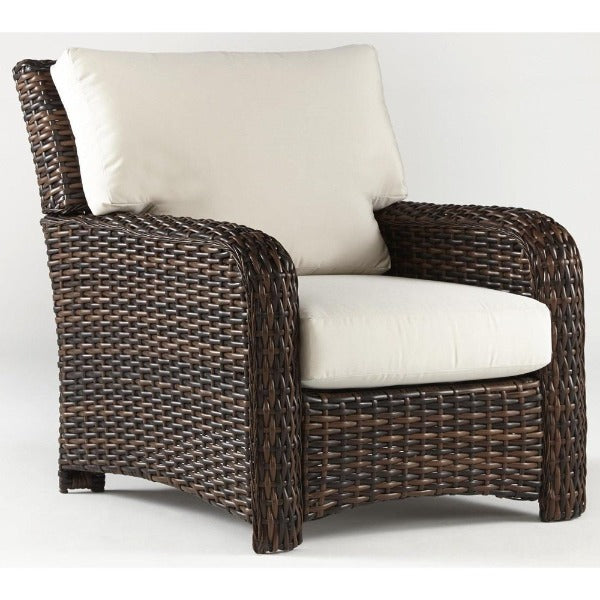 Replacement Cushions for South Sea Rattan Saint Tropez Wicker Lounge Chair