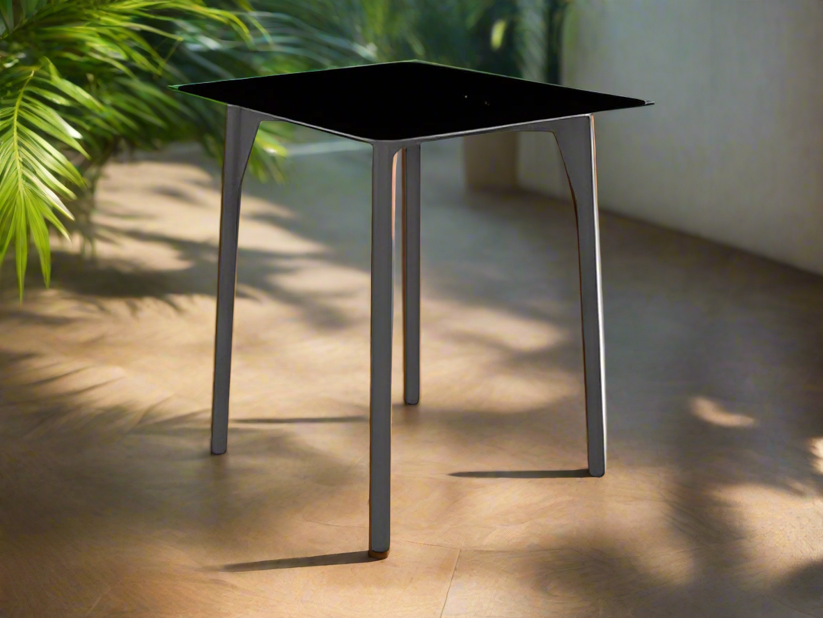 Skyline Design Rodona Square Pub Table with Glass