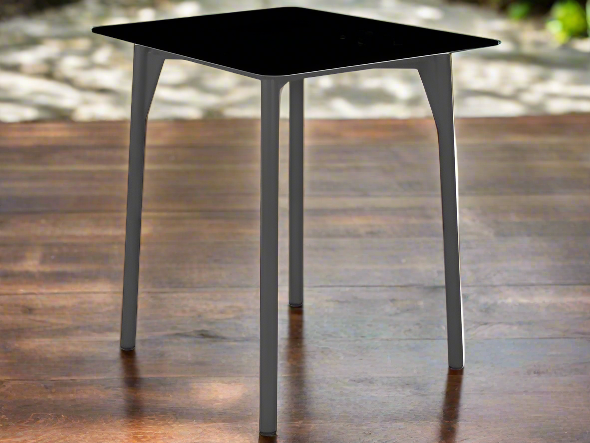 Skyline Design Rodona Square Pub Table with Glass