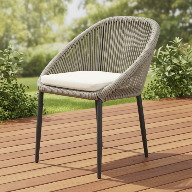 Skyline Design Rodona Rope Outdoor Dining Armchair