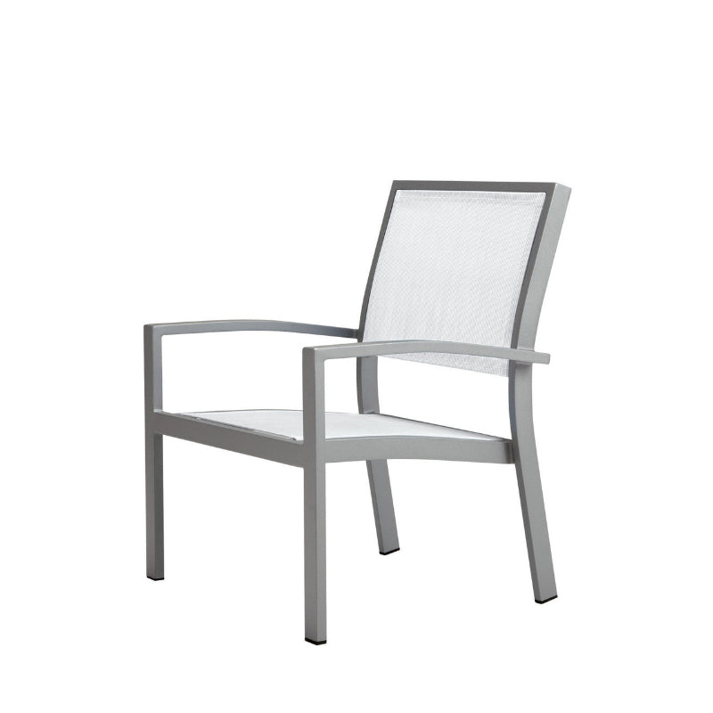 DecoScape Fusion Aluminum Sling Outdoor Club Chair