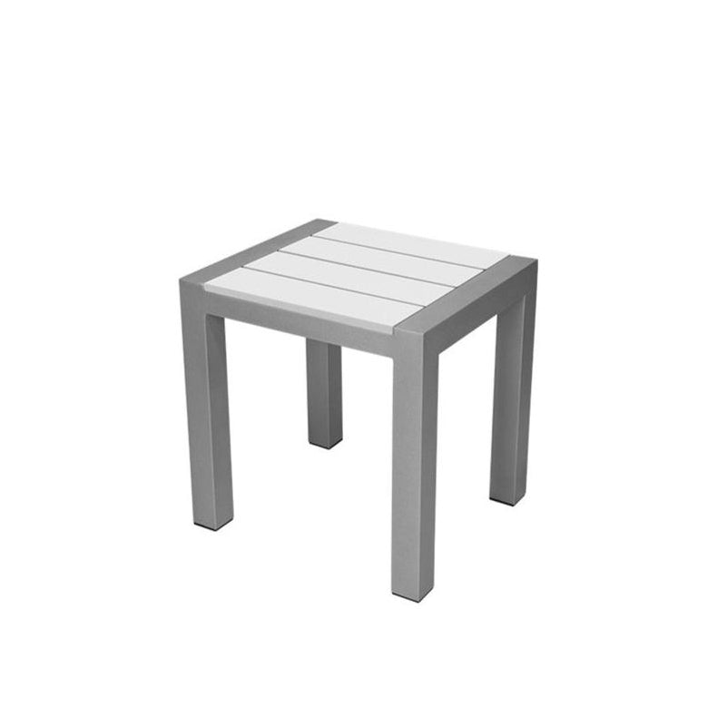 DecoScape Modera Aluminum Outdoor Square End Table