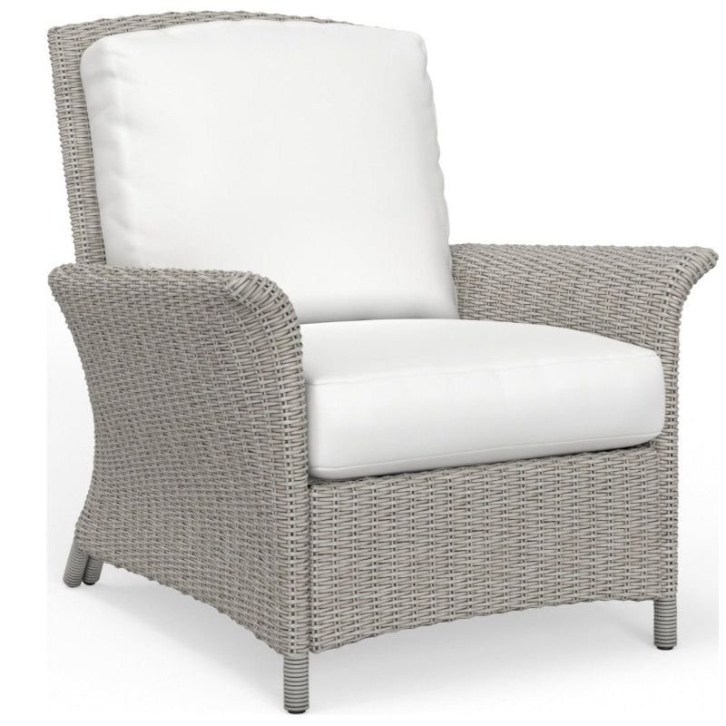 South Sea Rattan Juniper Bay Wicker Outdoor Lounge Chair