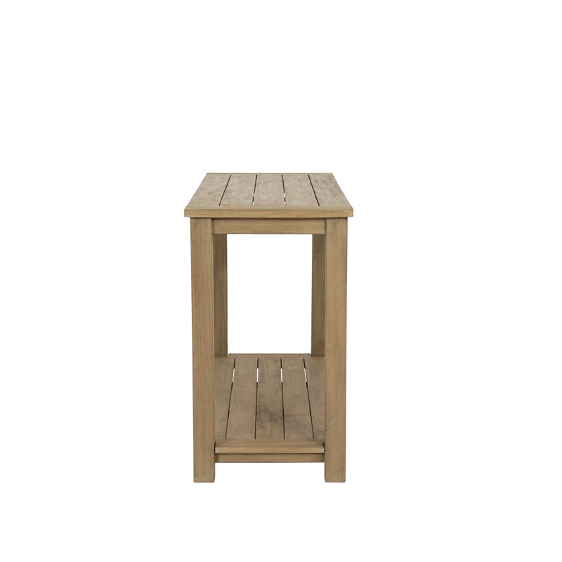 Sunset West Coastal Teak Outdoor Sofa Table