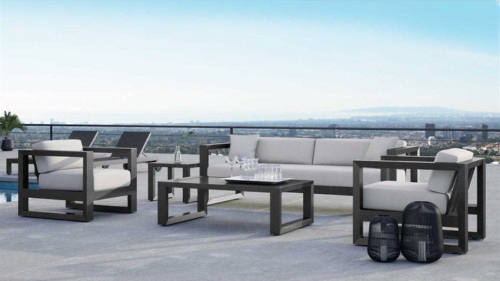 Sunset West Redondo Aluminum Outdoor Coffee Table