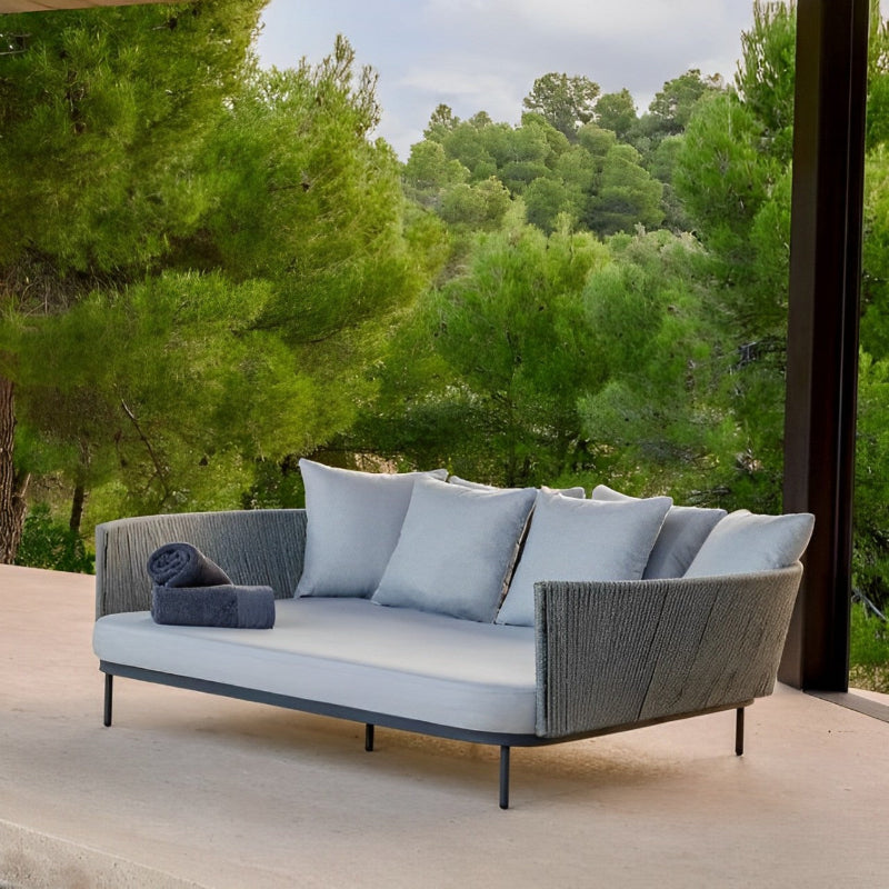 Skyline Design Boston Aluminum Rope Outdoor Daybed