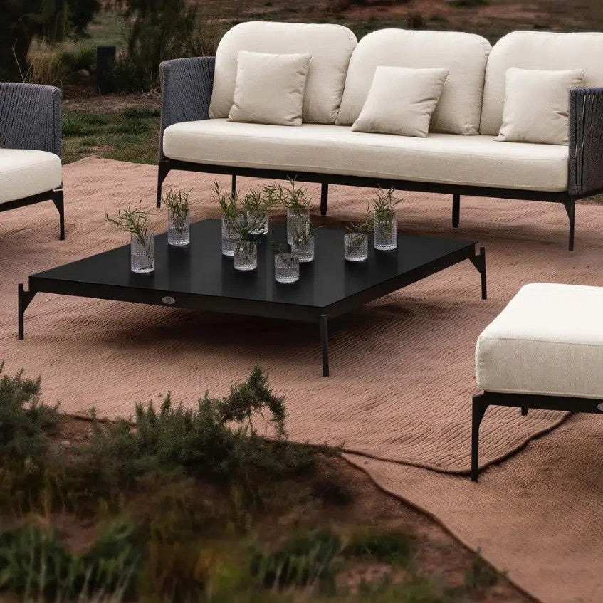 Skyline Design Boston Coffee Table with Glass