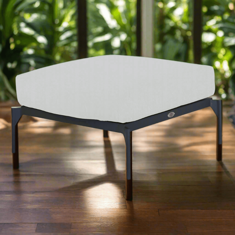 Skyline Design Boston Aluminum Outdoor Ottoman
