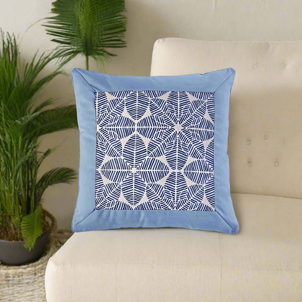 South Sea Rattan 20 x 20 Pillow Talk BLU-20M-14