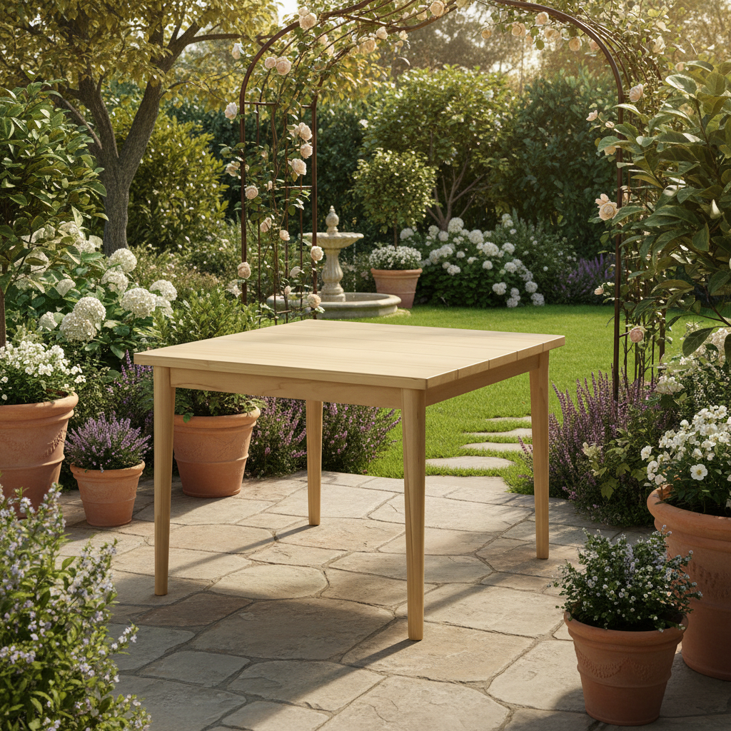 Skyline Design Calixto Square Teak Dining Table