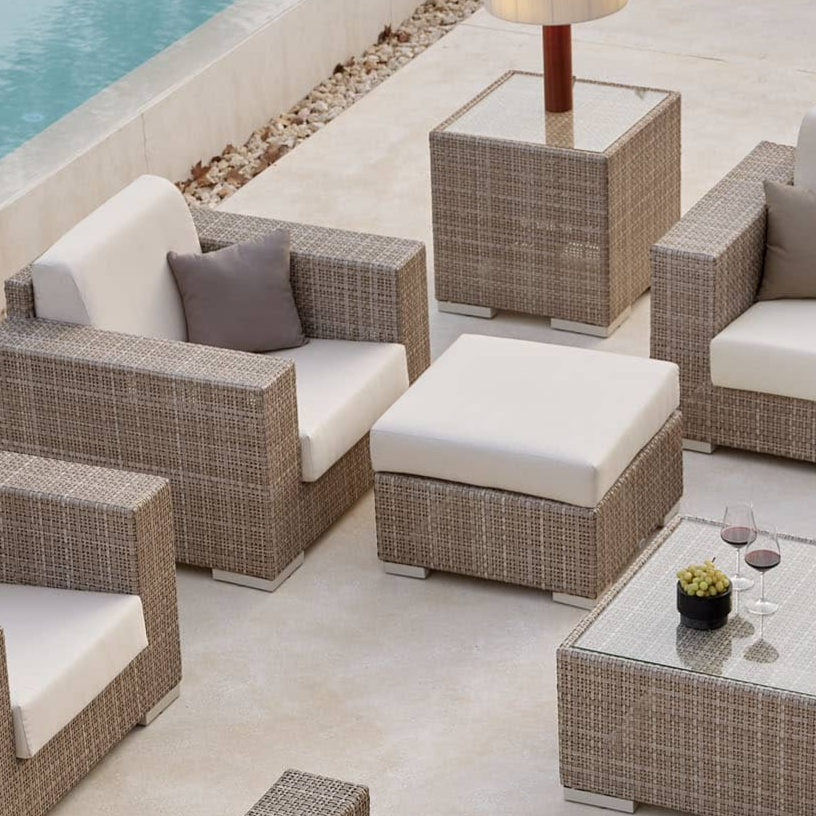 Skyline Design Paloma Arm Chair + Ottoman