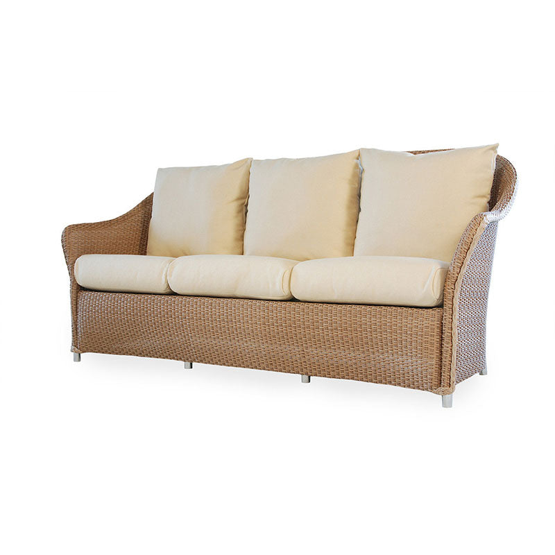 Lloyd Flanders Weekend Retreat Wicker Outdoor Sofa