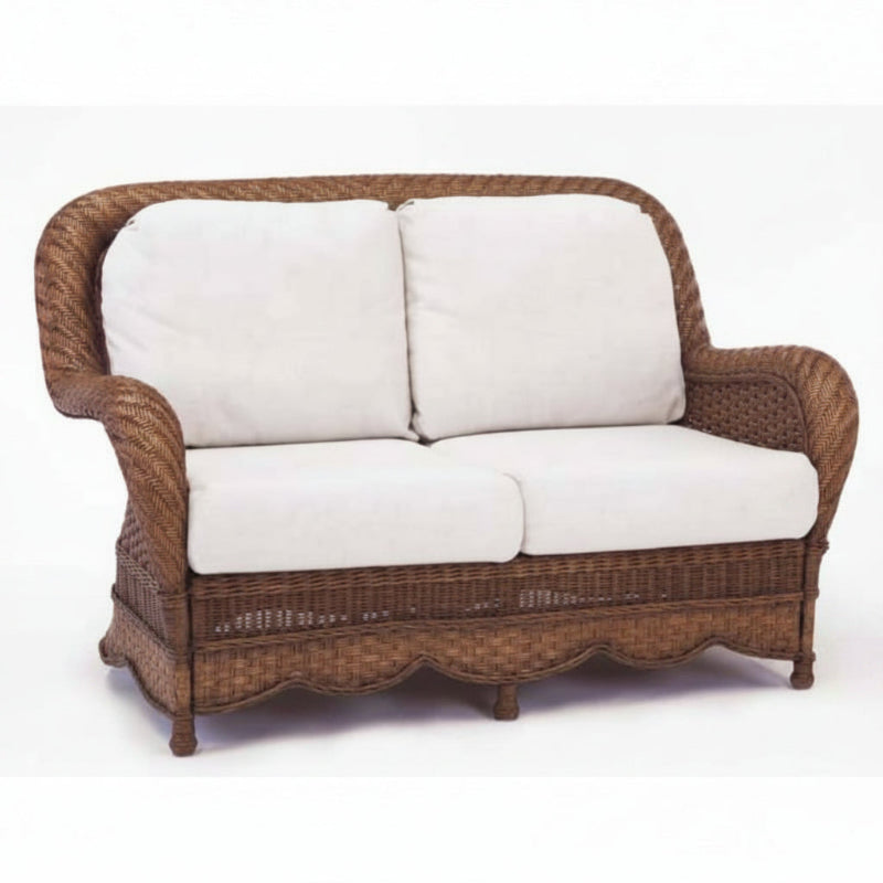 South Sea Rattan Autumn Morning Indoor Wicker Loveseat