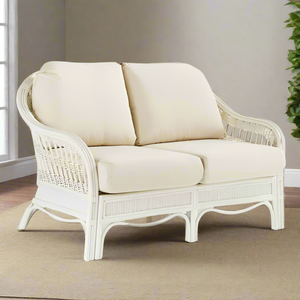 South Sea Rattan Bermuda Indoor Loveseat