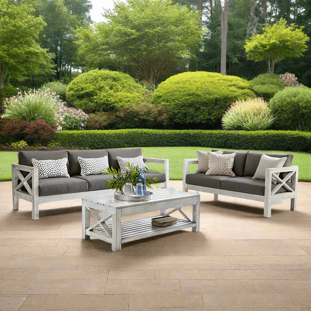 South Sea Rattan Farlowe 5 Piece Living Set